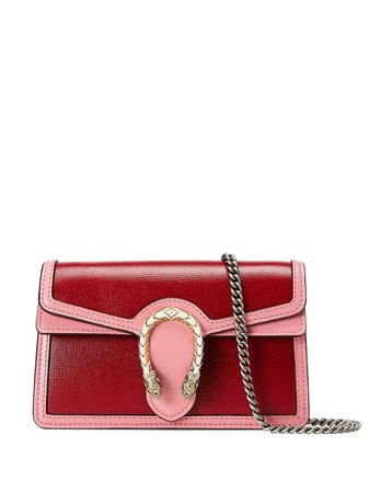 Gucci super mini Dionysus crossbody bag red 47643218YQX - Farfetch