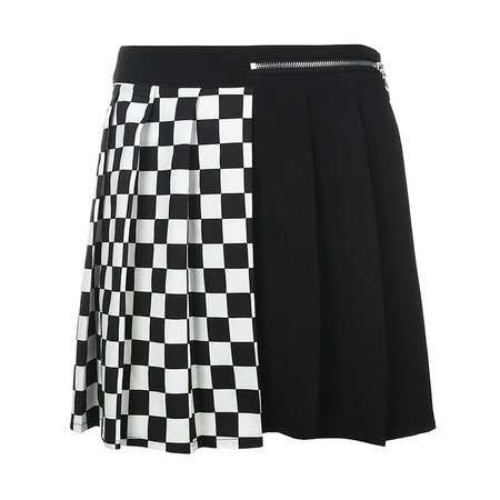 Splice Checkerboard Skirt | Own Saviour