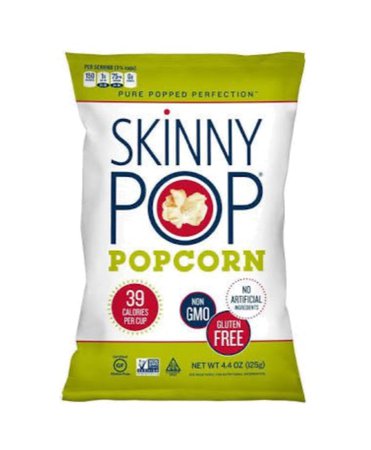 skinny pop popcorn