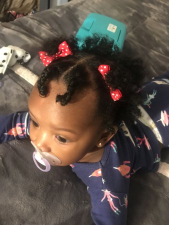 6 months old hairstyles for babies | Baby girl hairstyles, Baby girl hair, Black baby girl hairstyles