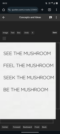 Mushroom Quote