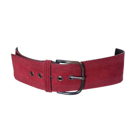 Vintage YSL belt Yves Saint Laurent Burgundy Suede Size Medium For Sale at 1stDibs | ysl vintage belt, ysl belt vintage, ysl designer belt