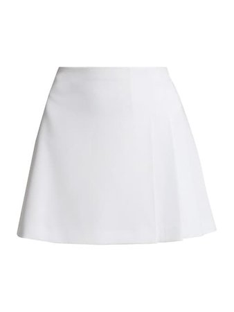 Alice + Olivia Semira Pleated Mini Skirt | SaksFifthAvenue