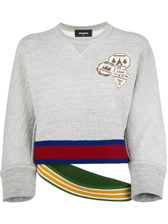 Dsquared2 Sweatshirt With Double Waistband - Farfetch