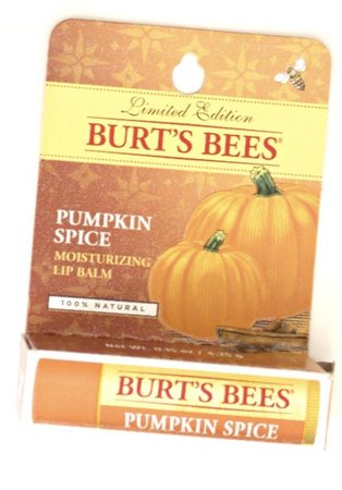 burts bees pumpkin spice lip balm