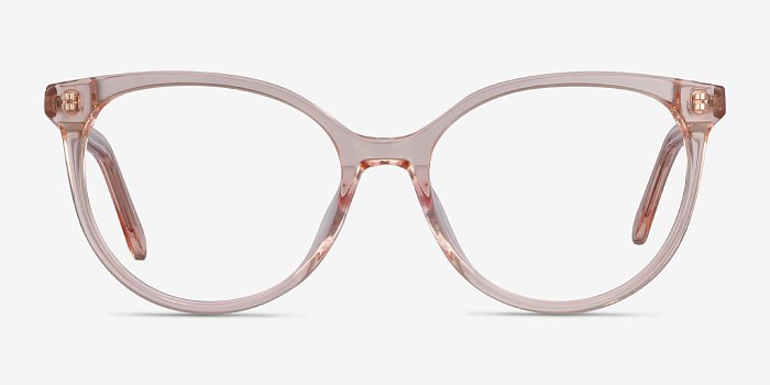 Nala - Cat Eye Clear Pink Frame Glasses For Women | EyeBuyDirect