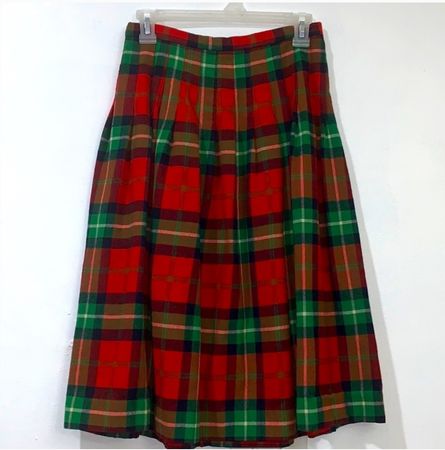 Plaid Vintage Skirt
