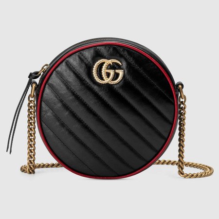 GG Marmont mini round shoulder bag - Gucci Crossbody Bags 5501540OLFX8277