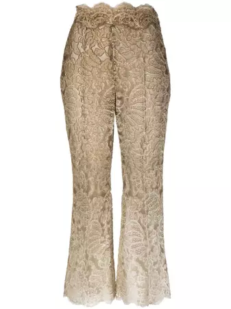 Ermanno Scervino high-waisted scallop-edge Trousers - Farfetch - Búsqueda de Google