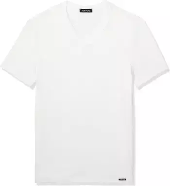 TOM FORD Cotton Jersey V-Neck T-Shirt | Nordstrom