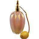 Vintage Murano Lobed Pink Opaline Gold Flake Perfume Atomizer : Everything Exquisite | Ruby Lane