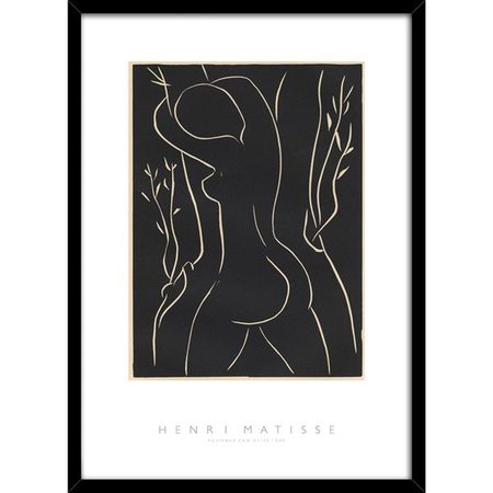 Henri Matisse Plakat 70 x 50 cm - 639,2 DKK | TILBUD | ILVA.dk