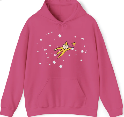 star boy pink hoodie