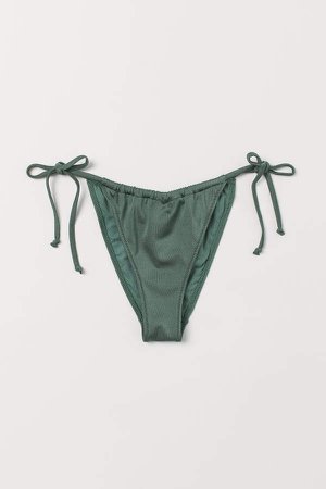 Tie Bikini Bottoms - Green