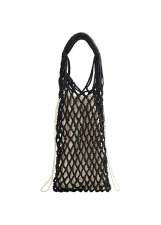 MANGO Braided net bag