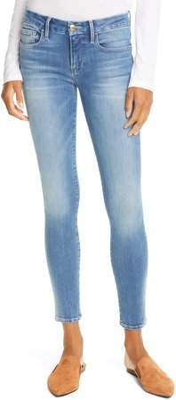 Le Low Ankle Skinny Jeans