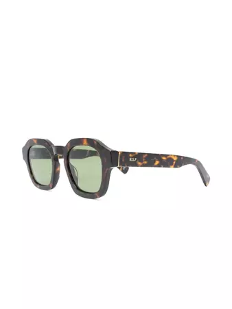 Retrosuperfuture green-tined round-frame Sunglasses - Farfetch