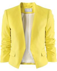 yellow blazer