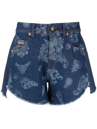 Versace Jeans Couture floral-print shorts