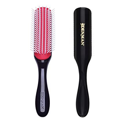 Amazon.com : Denman Classic Styling Brush 7 Rows - D3 - Hair Brush for Blow-Drying & Styling – Detangling, Separating, Shaping & Defining Curls : Hair Brushes : Beauty