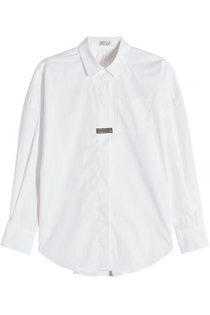 Cotton Shirt with Embellishment Gr. L