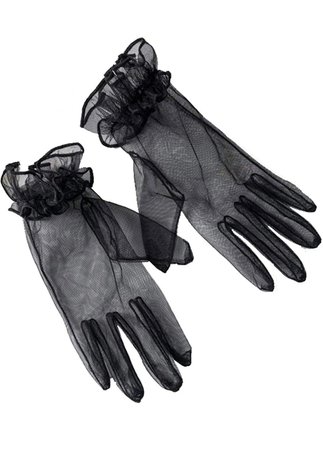sheer gloves