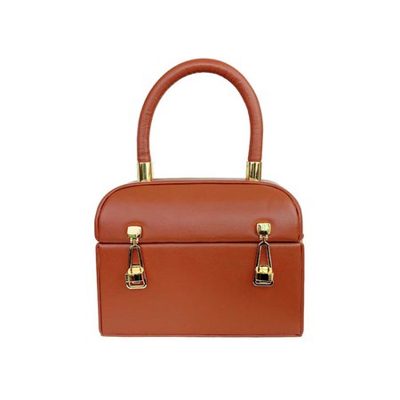 JESSICABUURMAN – KAITA Leather Box Tote Bag