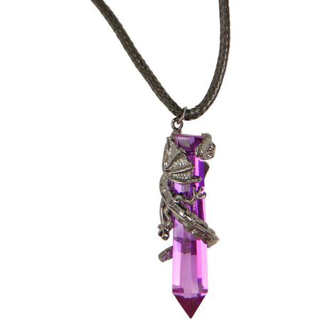 Dragon Amythest Crystal Necklace