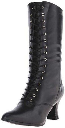 victorian boots funtasma by pleaser womenu0027s victorian-120 boot,black ... QPNEQRQ - BingeFashion