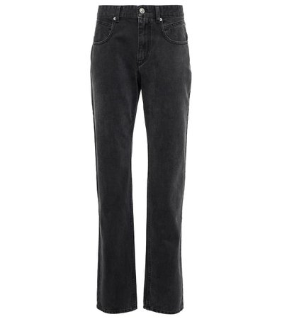 ISABEL MARANT, ÉTOILE Vanda high-rise straight jeans