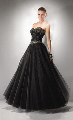Black Wedding dress