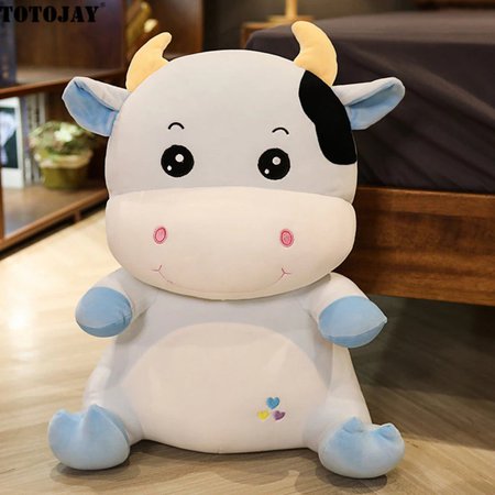 Cow Plush Bull OX Plushies Cattle Plush Doll Cow Stuffed | Etsy