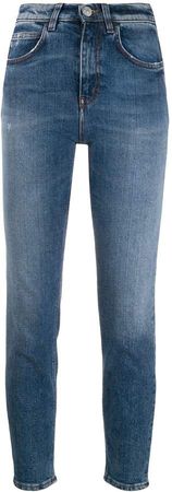 Haikure high rise cropped skinny jeans
