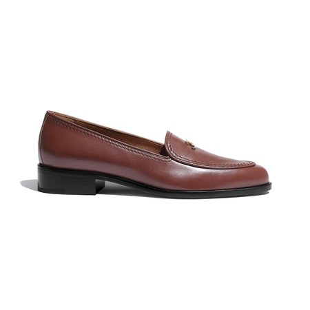 Chanel, loafers Calfskin Brown