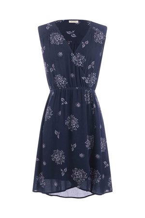 Surplice Neck Floral Mini Dress – SKIES ARE BLUE