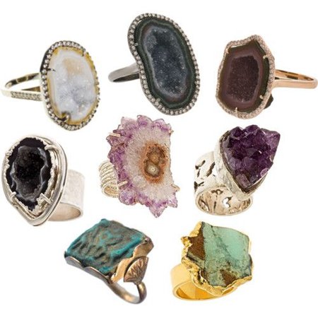 Stone Ring Collection