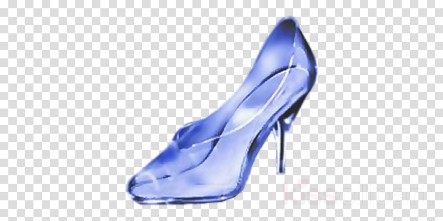 blue glass slippers