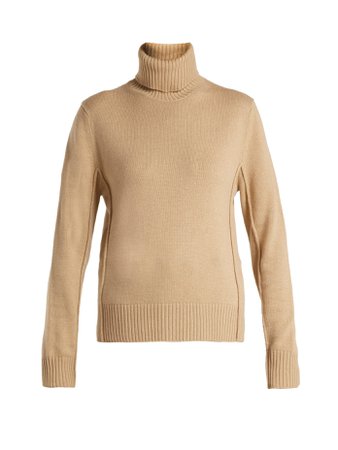 Roll-neck cashmere sweater | Chloé | MATCHESFASHION.COM FR