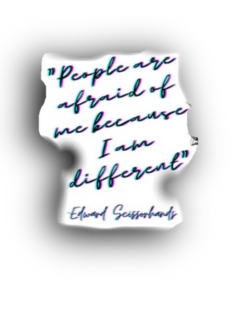 Edward Scissorhands movies quotes 90s