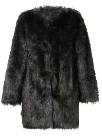 Unreal Fur Faux Fur Midnight Coat | Farfetch.com
