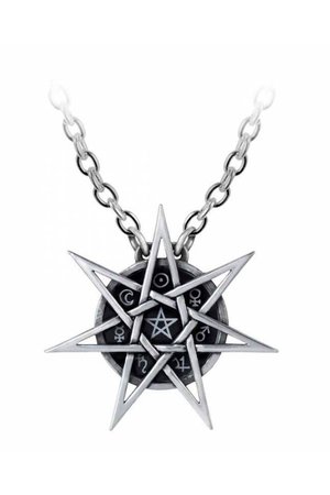Elven Star Pendant Necklace by Alchemy Gothic | Gothic