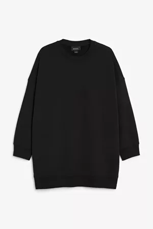 Oversized sweater - Black magic - Sweatshirts & hoodies - Monki WW