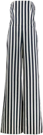 PRE-OWNED 2010 striped jumpsuit