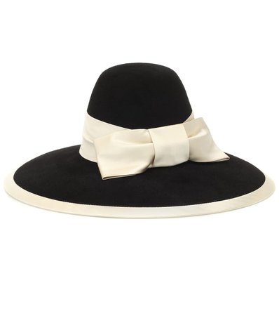 Bow-Embellished Felt Hat | Gucci - Mytheresa