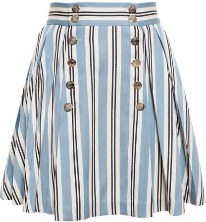 nautical stripe skirt