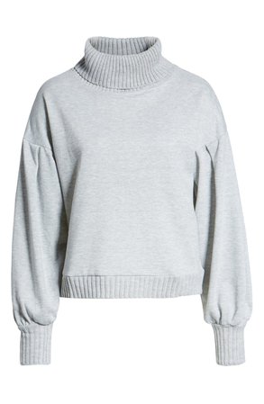 BP. Rib Trim Sweatshirt (Regular & Plus Size) | Nordstrom