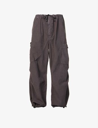 JADED LONDON - Parachute wide-leg high-rise cotton trousers | Selfridges.com