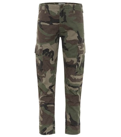 Re/Done Camo Twill Cargo Pants