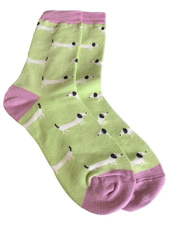 Purple Possum UK Dachshund Socks