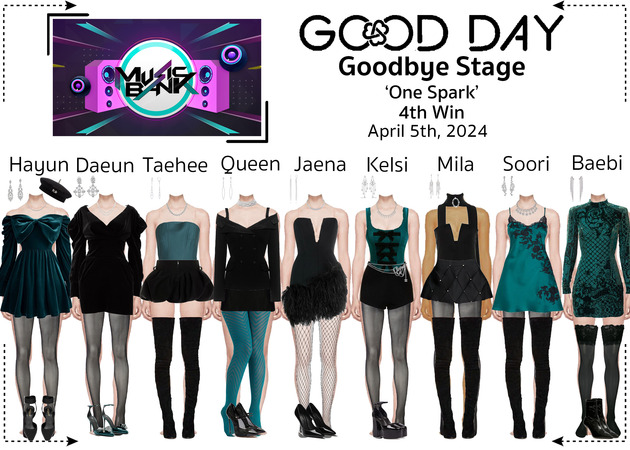 GOOD DAY - Music Bank - Goodbye Stage